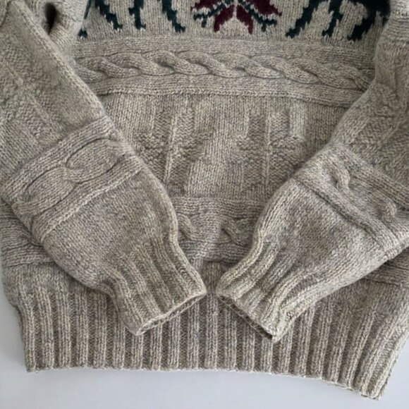 POLO RALPH LAUREN VTG WOOL SWEATER! - Picture 3 of 15